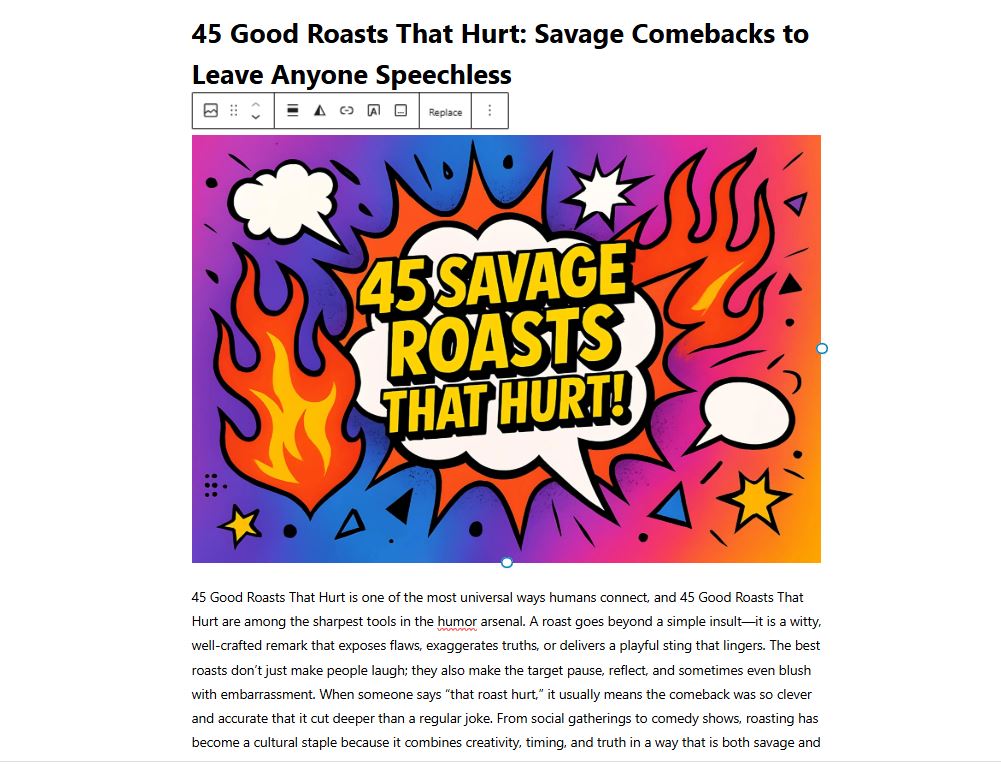 45 Good Roasts That Hurt